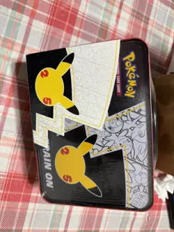 Pokemon 25th Anniversary Celebrations Treasure Chest Lunchbox Tin Factory SEALED - Image 3
