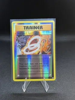 Pokemon TCG Evolutions Charizard Spirit Link #75/108 Reverse Holo Uncommon LP - Image 1