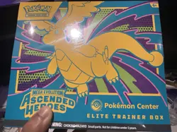 Pokemon TCG - Ascended Heroes Pokemon Center ETB Elite Trainer Box *SMALL TEAR* - Image 3