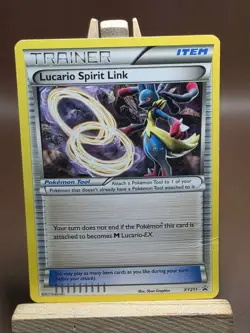 HP Pokemon Lucario Spirit Link XY Promos Promo XY211 - Image 1