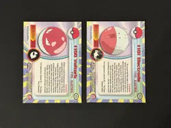 Voltorb & Electrobe Pokemon 2000 Topps Chrome Animation Series Holos NM - Image 2