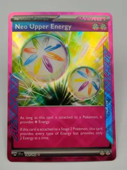 Neo Upper Energy 162/162 Temporal Forces Ace Spec Pokemon TCG - Image 2