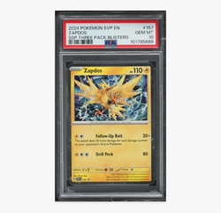 🇺🇲🇺🇲2024 Pokemon SV Black Star Promo Zapdos #157 PSA 10 GEM MINT🇺🇲🇺🇲🇺🇲 - Image 1