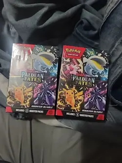 2 Pokemon Scarlet & Violet Paldean Fates - Booster Bundle Factory Sealed - Image 1