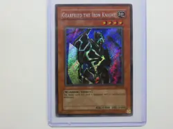 1996 Yu-Gi-Oh! Gearfried The Iron Knight Holo BPT-012 Unlimited - Image 1