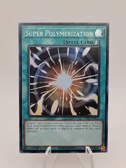 Yu-Gi-Oh! TCG Super Polymerization Super Rare 1st Edition RA03-EN053 - Image 1