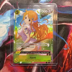 Bandai One Piece Nami ST29-008 Special Full Art Holo Starter Deck 29 Egghead - Image 1