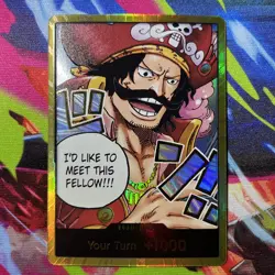 One Piece TCG English OP13 GOLD Don!! Card - Carrying On His Will - Image 1