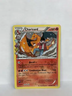 Pokemon Charizard Stage 2 Customized Card RC5/RC32 2016 160 HP Dragon - Image 1