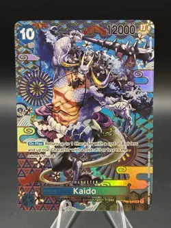 Kaido OP04-044 SP Alt Art Card One Piece Tcg RARE NM - Image 1