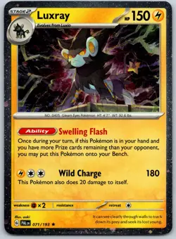 Luxray - (Cosmos Holo) Holo Promo Miscellaneous Cards & Products 071/193 NM - Image 1