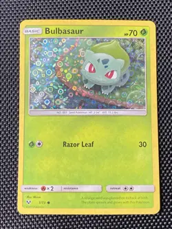 Bulbasaur 1/73 General Mills Promo Holo Shining Legends 2017 Pokemon TCG Card NM - Image 1