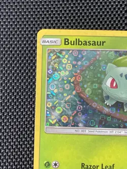Bulbasaur 1/73 General Mills Promo Holo Shining Legends 2017 Pokemon TCG Card NM - Image 2