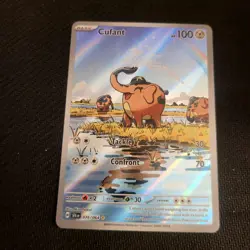 Pokemon TCG Cufant Shrouded Fable Illustration Rare Card 076/064 NM - Image 1