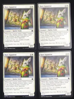 Hare Apparent x 10 - FDN - Mtg Card - Image 2