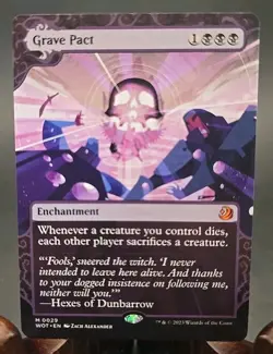 Grave Pact Wilds of Eldraine: Enchanting Tales MTG Regular Near Mint - Image 1