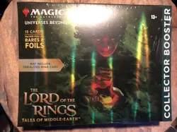 MTG Magic The Gathering Lord Of The Rings Collector Booster One Pack - Image 1