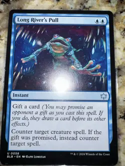 MtG Bloomburrow LONG RIVER'S PULL x4 NM-M - Image 1