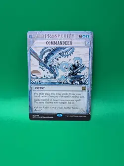 MTG Commandeer Outlaws of Thunder Junction: Breaking News Regular Rare NM - Image 1