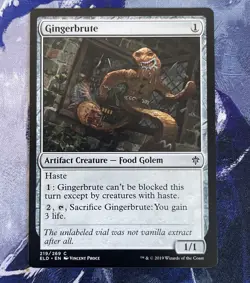 Mtg- Gingerbrute (219/269) Throne Of Eldraine- Commun- NM - Image 1