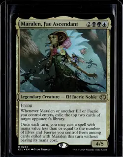 Maralen, Fae Ascendant - 233 - Foil - ECL - NM - MTG Magic the Gathering - Image 1