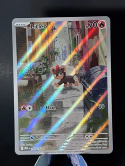Pokemon TCG Litleo Card Mega Evolution 139/132 - Image 1