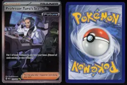 Professor Turo's Scenario 257/182 Special Illustration Rare Paradox Rift Pokemon - Image 3