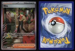 Rika 258/182 Special Illustration Rare Paradox Rift Pokemon - Image 3