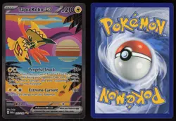 Tapu Koko ex 247/182 Special Illustration Rare Paradox Rift Pokemon - Image 3