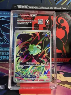 TAG 9 Bulbasaur 133/132 Mega Evolution Illustration Rare Pokemon TCG - Image 1