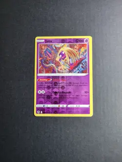 Jynx 62/195 Pokemon TCG SW&SH Silver Tempest Reverse Holo Uncommon NM - Image 2