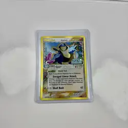 Blastoise Crystal Guardians Holo 2/100 EX Era Pokemon Card Rare - Image 1