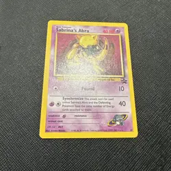 Sabrina's Abra - 19 [WoTC Promo] Pokemon TCG - BLACK STAR PROMO - LP - Image 2