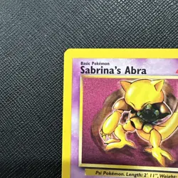 Sabrina's Abra - 19 [WoTC Promo] Pokemon TCG - BLACK STAR PROMO - LP - Image 3