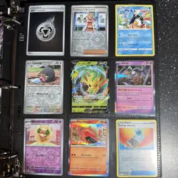 Pokemon Cards Huge Collection Binder COMIC Jumbo Alt Art Pikachu Charizard LOT M - Image 3