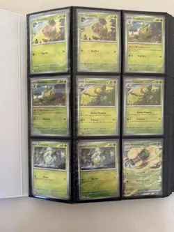Pokemon Scarlet & Violet White Flare Base Master Set Binder w/ Rev. Holos - Image 2