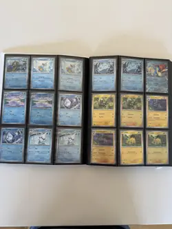 Pokemon Scarlet & Violet White Flare Base Master Set Binder w/ Rev. Holos - Image 5