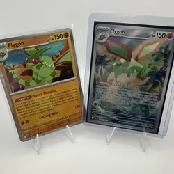 2025 Pokemon Pfl En-Phantasmal Flames 101 Flygon Illustration Rare NM - Image 1