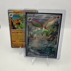 2025 Pokemon Pfl En-Phantasmal Flames 101 Flygon Illustration Rare NM - Image 2