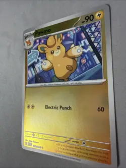 Pokemon TCG * Phantasmal Flames * 33/94 Pawmo REVERSE HOLO Common * FRESH PK - Image 2