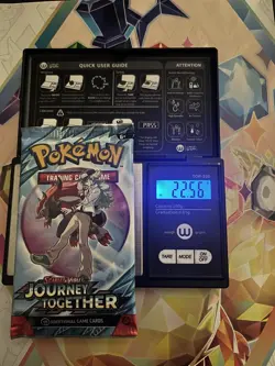 Heavy! Over 22.56 Gram Pokemon Journey Together Booster Pack Sealed - Image 1