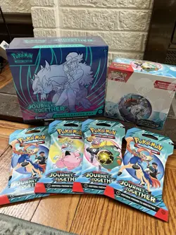 IN HAND Pokemon Journey Together ENHANCED Booster Box + ETB ELITE Box PRIORITY - Image 1