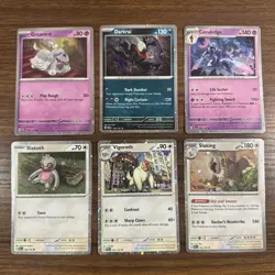 Pokemon TCG Cosmo Holos With Swirls Lot of 6 - Image 1
