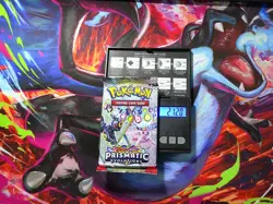 HEAVY! GOD PACKUUU 21.48g Prismatic Evolutions Pokemon TCG Booster (SEALED) - Image 1