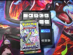 HEAVY! GOD PACKUUU 22.44g Prismatic Evolutions Pokemon TCG Booster (SEALED) - Image 1