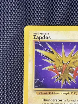 Zapdos 30/62 Fossil Non Holo Rare Vintage Pokemon TCG LP+ - Image 2