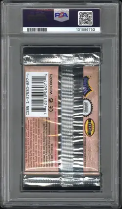 Pokemon Fossil 1st Edition Lapras Art Authentic Sealed Booster Pack PSA 9 - Image 2