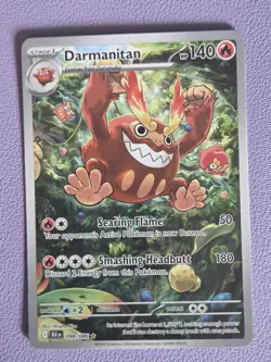 Darmanitan 098/086 Pokemon Scarlet & Violet Black Bolt Pokemon TCG NM - Image 1