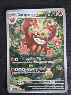 Darmanitan 098/086 Pokemon Scarlet & Violet Black Bolt Pokemon TCG NM - Image 2