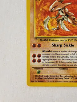 Kabutops - 24/62 - Pokemon Fossil Set Non-Holo Rare EX Condition - Image 4